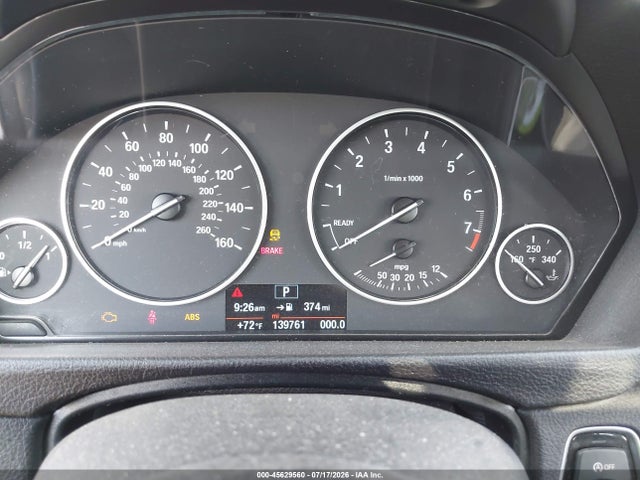 2016 Bmw 320i Xdrive მანქანა იყიდება აუქციონზე, vin: WBA8E5G55GNU20284, აუქციონის ნომერი: 45629560