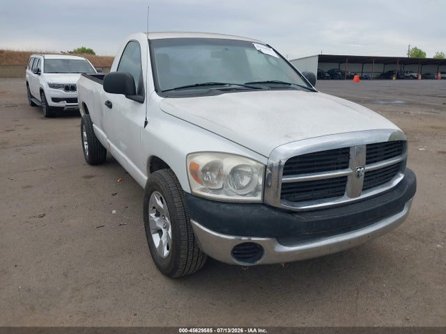 Продажа на аукционе авто 2007 Dodge Ram 1500 St, vin: 1D7HA16P67J585557, номер лота: 45629585