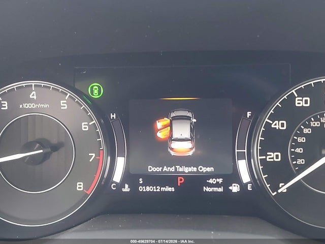 2025 Acura Rdx მანქანა იყიდება აუქციონზე, vin: 5J8TC2H44SL004174, აუქციონის ნომერი: 45629704