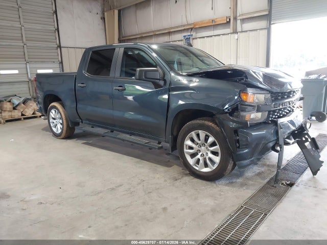 Продажа на аукционе авто 2021 Chevrolet Silverado 1500 2wd  Short Bed Custom, vin: 1GCPWBEH0MZ172473, номер лота: 45629707