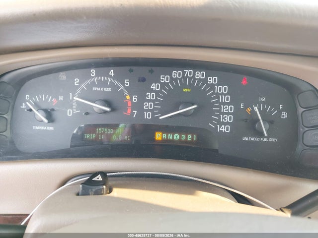1999 Buick Park Avenue Ultra მანქანა იყიდება აუქციონზე, vin: 1G4CU5216X4650938, აუქციონის ნომერი: 45629727