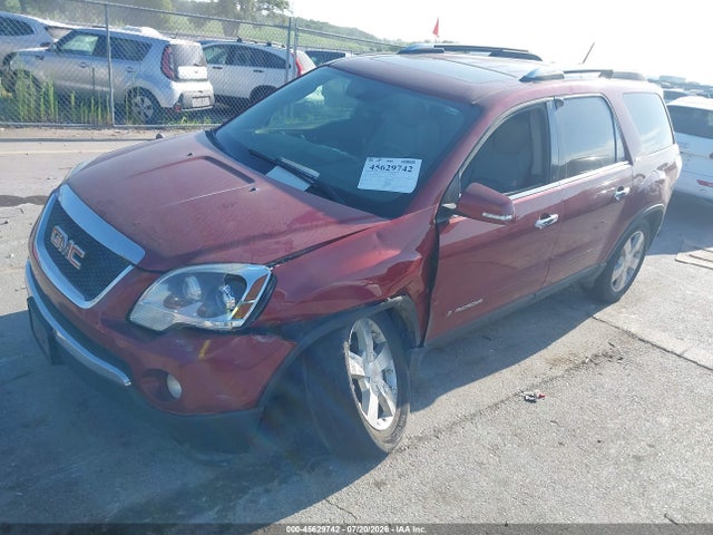 2008 Gmc Acadia Slt-1 მანქანა იყიდება აუქციონზე, vin: 1GKEV23728J261488, აუქციონის ნომერი: 45629742