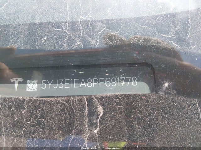 Tesla Model 3 Rear-wheel Drive 2023 5YJ3E1EA8PF691778 Image 9