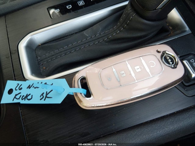 2026 Nissan Kicks Sv მანქანა იყიდება აუქციონზე, vin: 3N8AP6CB9TL339593, აუქციონის ნომერი: 45629921
