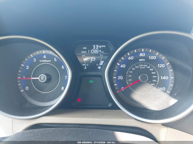 2013 Hyundai Elantra Gls მანქანა იყიდება აუქციონზე, vin: KMHDH4AE3DU007031, აუქციონის ნომერი: 45629943