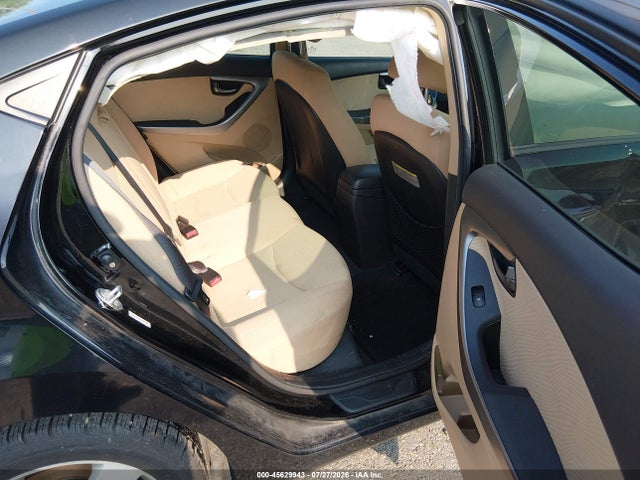 2013 Hyundai Elantra Gls მანქანა იყიდება აუქციონზე, vin: KMHDH4AE3DU007031, აუქციონის ნომერი: 45629943