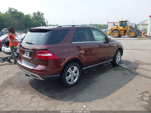 2013 Mercedes-benz Ml 350 4matic მანქანა იყიდება აუქციონზე, vin: 4JGDA5HB4DA139609, აუქციონის ნომერი: 45630071