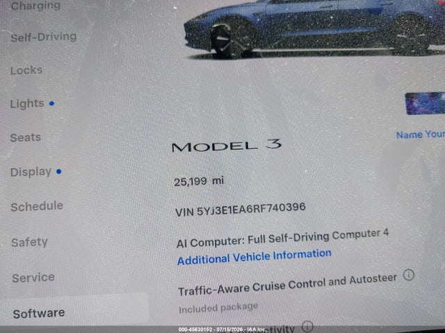 Tesla MODEL 3 2024 5YJ3E1EA6RF740396 Image 15