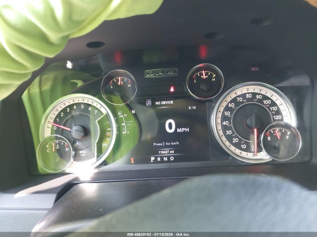 45630182 :رقم المزاد ، 1C6RR7MT4HS664416 vin ، 2017 Ram 1500 Night  4x4 5'7 Box مزاد بيع