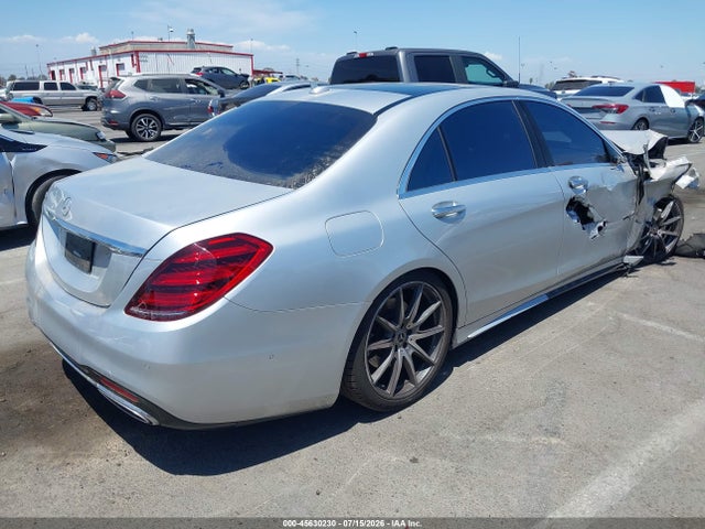 45630230 :رقم المزاد ، WDDUG6GB2JA350433 vin ، 2018 Mercedes-benz S 450 مزاد بيع