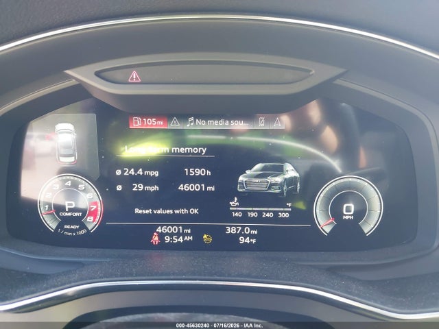 Продаж на аукціоні авто 2021 Audi A6 Premium Plus 55 Tfsi Quattro S Tronic, vin: WAUL2AF28MN046686, номер лоту: 45630240