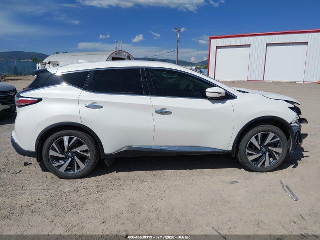 Продаж на аукціоні авто 2018 Nissan Murano Platinum, vin: 5N1AZ2MH4JN130689, номер лоту: 45630319