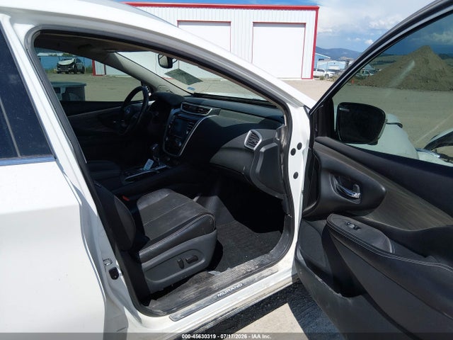 Продаж на аукціоні авто 2018 Nissan Murano Platinum, vin: 5N1AZ2MH4JN130689, номер лоту: 45630319