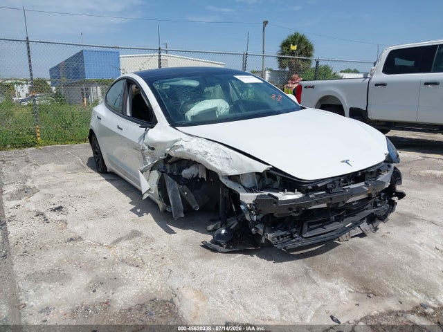 Продажа на аукционе авто 2025 Tesla Model 3, vin: 5YJ3E1EA0SF909348, номер лота: 45630338