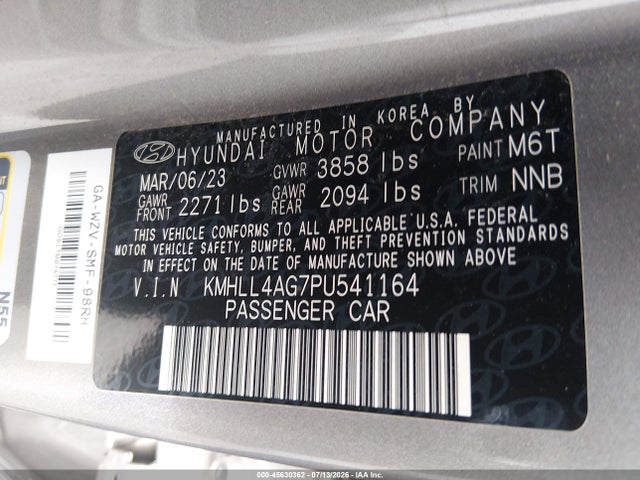 Hyundai ELANTRA SE 2023 KMHLL4AG7PU541164 Image 4