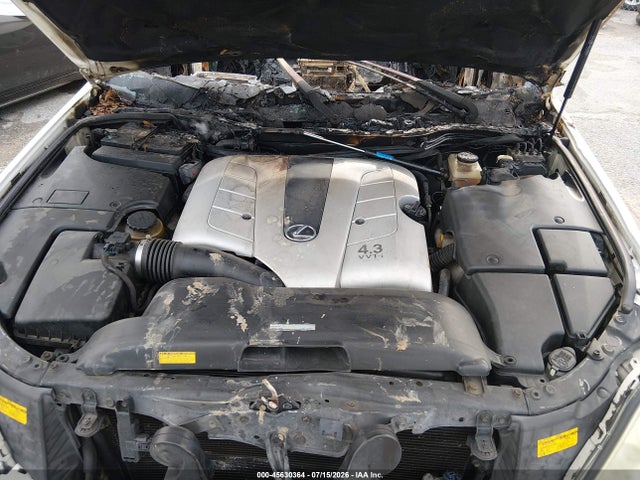 Aukcja sprzedaży 2004 Lexus Ls 430, vin: JTHBN36F340142094, numer aukcji: 45630364