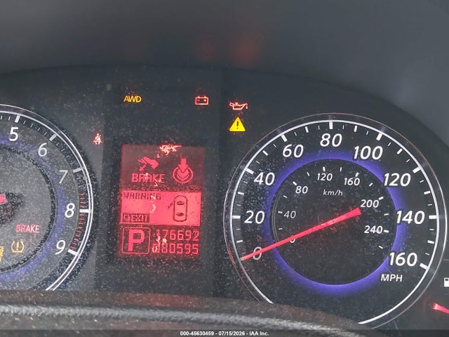 45630459 :رقم المزاد ، JNKBV61F77M816365 vin ، 2007 Infiniti G35x مزاد بيع