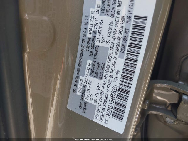 Продаж на аукціоні авто 2024 Mazda Cx-30 2.5 Carbon Turbo, vin: 3MVDMBXY3RM608293, номер лоту: 45630586