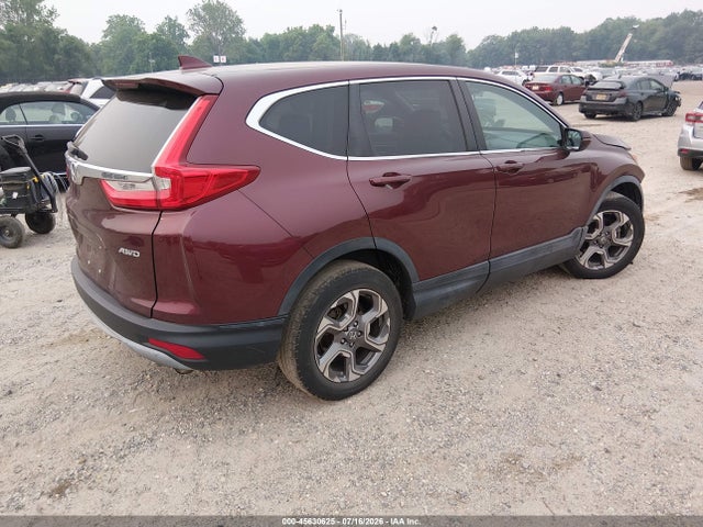 45630625 :رقم المزاد ، 2HKRW2H87HH604767 vin ، 2017 Honda Cr-v Ex-l/ex-l Navi مزاد بيع
