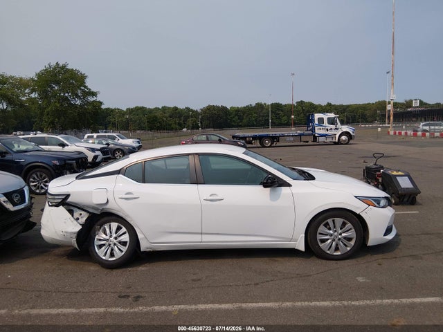 2020 Nissan Sentra S Xtronic Cvt მანქანა იყიდება აუქციონზე, vin: 3N1AB8BV1LY224686, აუქციონის ნომერი: 45630723