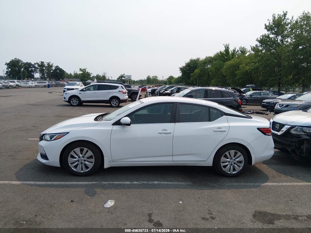 2020 Nissan Sentra S Xtronic Cvt მანქანა იყიდება აუქციონზე, vin: 3N1AB8BV1LY224686, აუქციონის ნომერი: 45630723