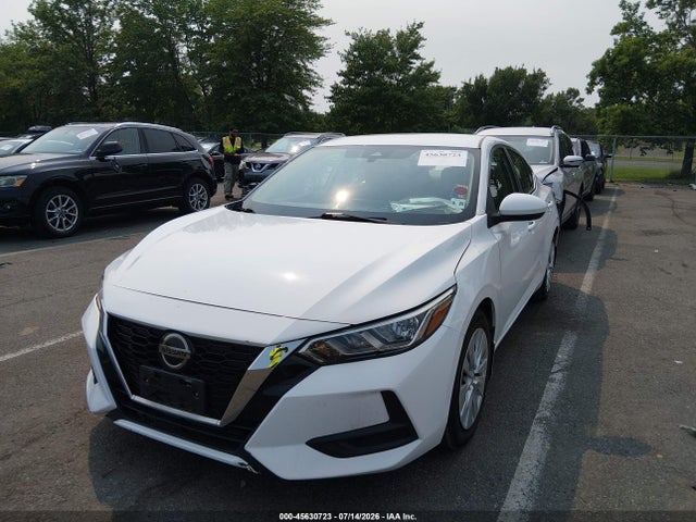 2020 Nissan Sentra S Xtronic Cvt მანქანა იყიდება აუქციონზე, vin: 3N1AB8BV1LY224686, აუქციონის ნომერი: 45630723