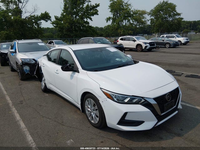 2020 Nissan Sentra S Xtronic Cvt მანქანა იყიდება აუქციონზე, vin: 3N1AB8BV1LY224686, აუქციონის ნომერი: 45630723