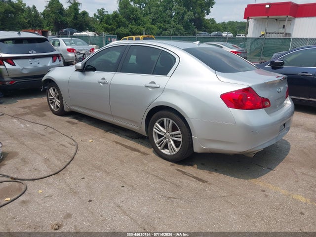 Продажа на аукционе авто 2010 Infiniti G37x, vin: JN1CV6AR3AM456649, номер лота: 45630754