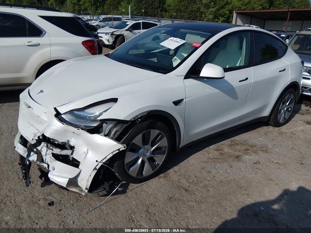Продаж на аукціоні авто 2021 Tesla Model Y Long Range Dual Motor All-wheel Drive, vin: 5YJYGDEE2MF202582, номер лоту: 45630903
