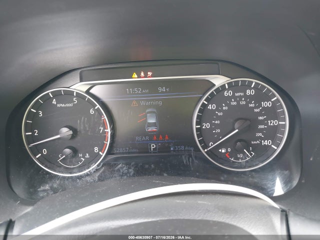2024 Nissan Altima Sv Fwd მანქანა იყიდება აუქციონზე, vin: 1N4BL4DV9RN360743, აუქციონის ნომერი: 45630907