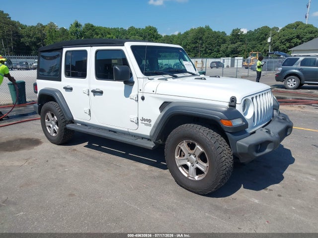 Продаж на аукціоні авто 2019 Jeep Wrangler Unlimited Sport S 4x4, vin: 1C4HJXDGXKW573052, номер лоту: 45630936