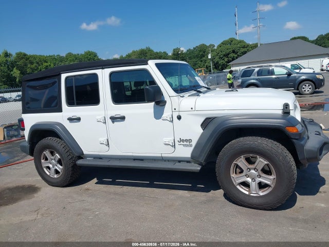 Продаж на аукціоні авто 2019 Jeep Wrangler Unlimited Sport S 4x4, vin: 1C4HJXDGXKW573052, номер лоту: 45630936