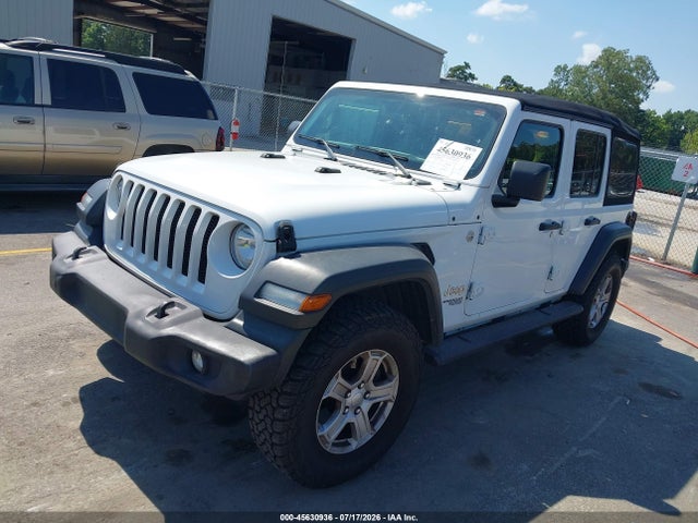 Продаж на аукціоні авто 2019 Jeep Wrangler Unlimited Sport S 4x4, vin: 1C4HJXDGXKW573052, номер лоту: 45630936