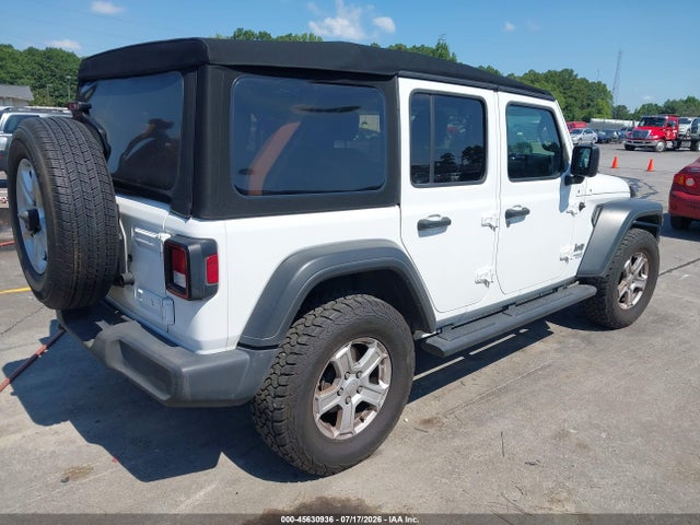 Продаж на аукціоні авто 2019 Jeep Wrangler Unlimited Sport S 4x4, vin: 1C4HJXDGXKW573052, номер лоту: 45630936