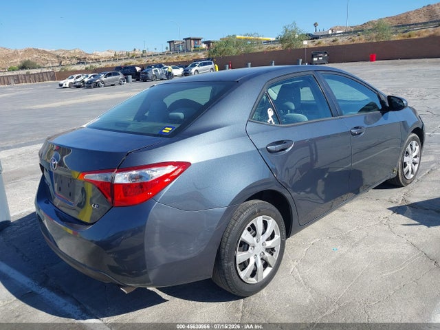 Toyota COROLLA LE 2016 2T1BURHE3GC584797 Image 4