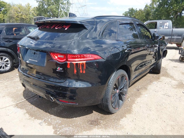 45630968 :رقم المزاد ، SADCM2FV9JA282364 vin ، 2018 Jaguar F-pace S مزاد بيع