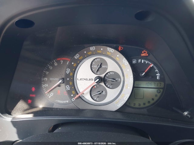 Aukcja sprzedaży 2003 Lexus Is 300, vin: JTHBD192530081099, numer aukcji: 45630973