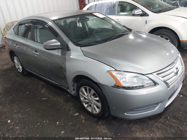 2013 Nissan Sentra S/sv/sr/sl მანქანა იყიდება აუქციონზე, vin: 3N1AB7AP5DL629820, აუქციონის ნომერი: 45631059