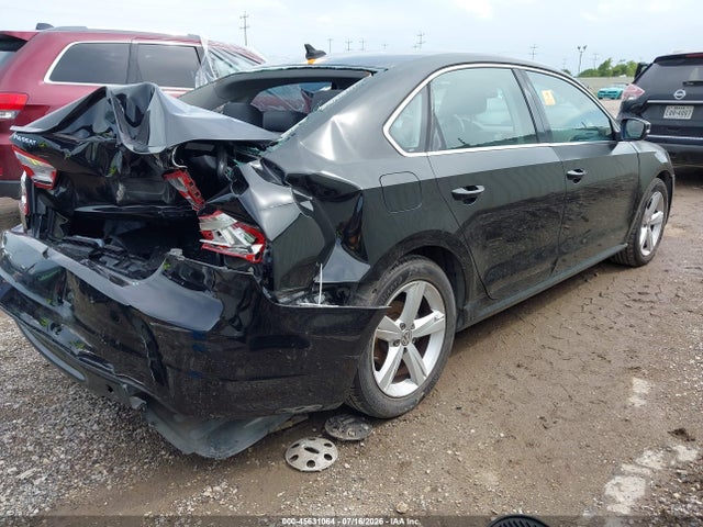 2013 Volkswagen Passat 2.5l Se მანქანა იყიდება აუქციონზე, vin: 1VWBH7A34DC094274, აუქციონის ნომერი: 45631064