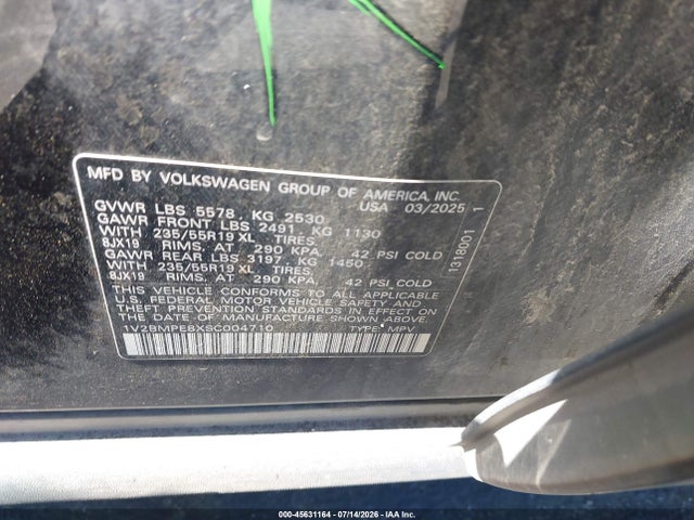 1V2BMPE8XSC004710 Volkswagen Id.4 Limited