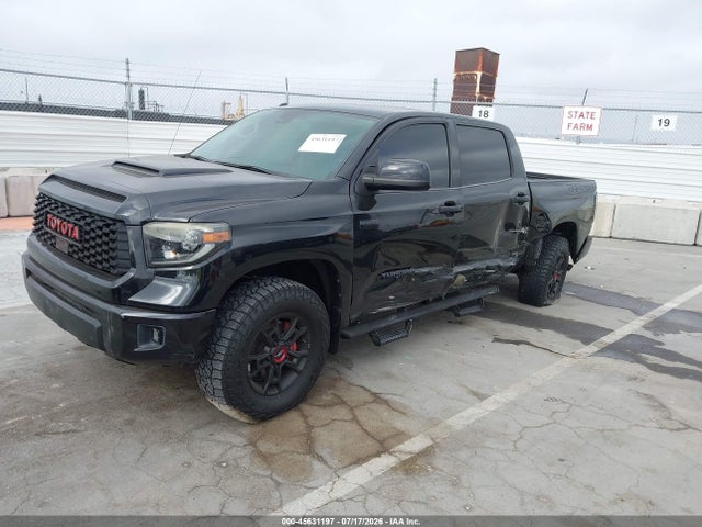 2019 Toyota Tundra Trd Pro 5.7l V8 მანქანა იყიდება აუქციონზე, vin: 5TFDY5F10KX816773, აუქციონის ნომერი: 45631197