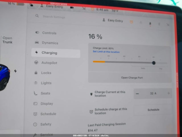 45631199 :رقم المزاد ، 5YJ3E1EA7KF431770 vin ، 2019 Tesla Model 3 Long Range/mid Range/standard Range/standard Range Plus مزاد بيع