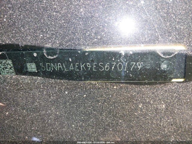 45631220 :رقم المزاد ، 3GNAL4EK9ES670179 vin ، 2014 Chevrolet Captiva Sport Fleet Ltz مزاد بيع
