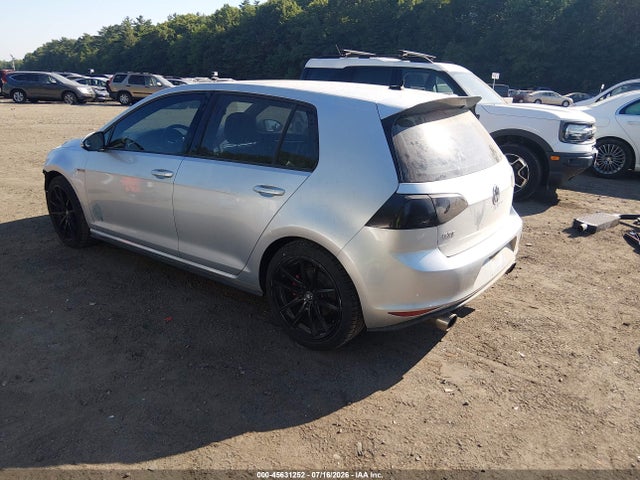 45631252 :رقم المزاد ، 3VW5T7AU7GM027983 vin ، 2016 Volkswagen Golf Gti Se 4-door مزاد بيع
