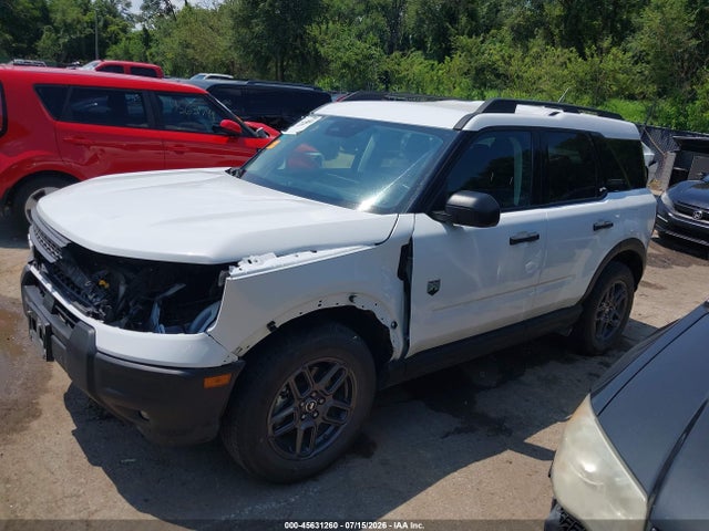 45631260 :رقم المزاد ، 3FMCR9BN6SRE02846 vin ، 2025 Ford Bronco Sport Big Bend مزاد بيع