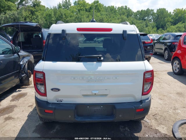 45631260 :رقم المزاد ، 3FMCR9BN6SRE02846 vin ، 2025 Ford Bronco Sport Big Bend مزاد بيع