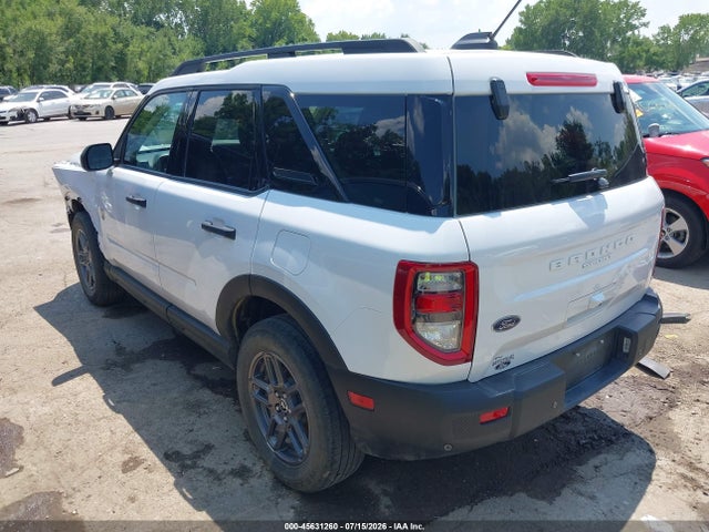 45631260 :رقم المزاد ، 3FMCR9BN6SRE02846 vin ، 2025 Ford Bronco Sport Big Bend مزاد بيع