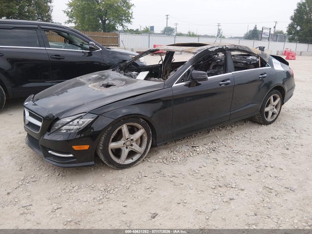 45631282 :رقم المزاد ، WDDLJ9BB9EA097509 vin ، 2014 Mercedes-benz Cls 550 4matic مزاد بيع