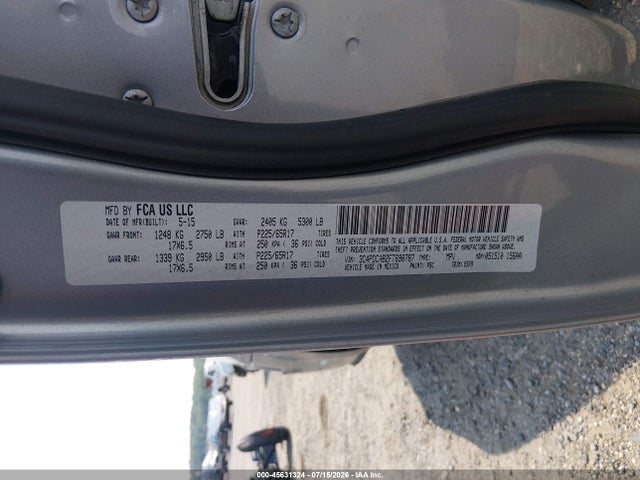 2015 Dodge Journey American Value Pkg მანქანა იყიდება აუქციონზე, vin: 3C4PDCAB2FT698787, აუქციონის ნომერი: 45631324