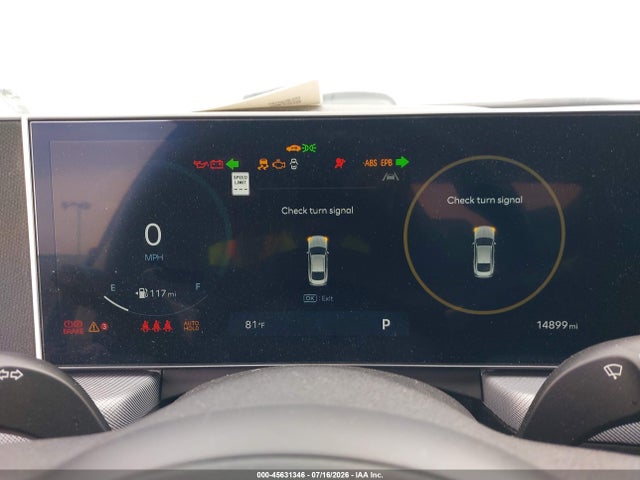 2025 Hyundai Sonata Sel Convenience მანქანა იყიდება აუქციონზე, vin: KMHL14JA8SA464252, აუქციონის ნომერი: 45631346